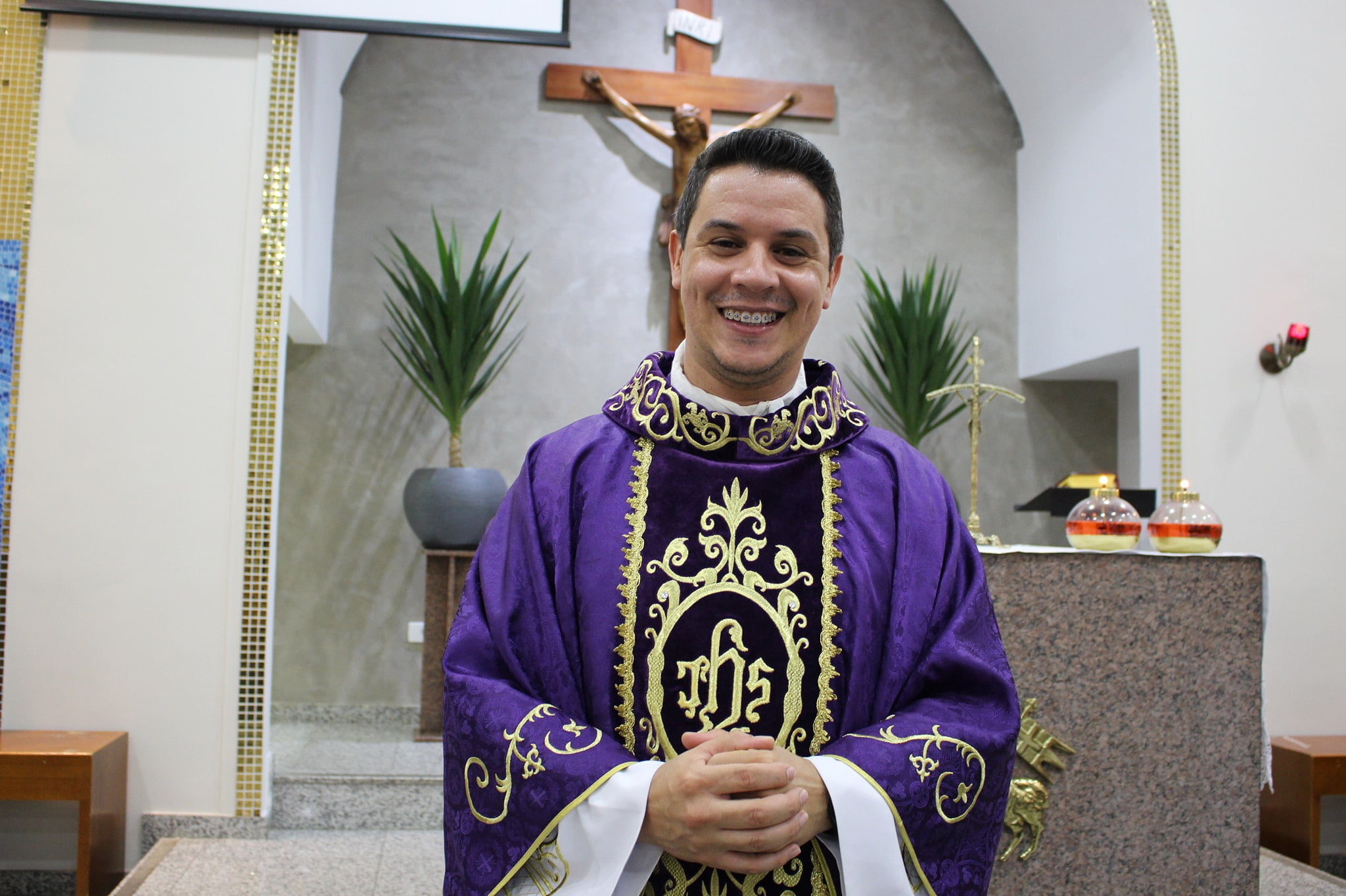 Aniversário De Ordenação Sacerdotal Do Padre Jonas Paróquia Santo Antônio Vila Augusta 3464